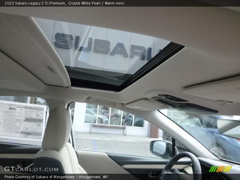 Crystal White Pearl / Warm Ivory 2020 Subaru Legacy 2.5i Premium