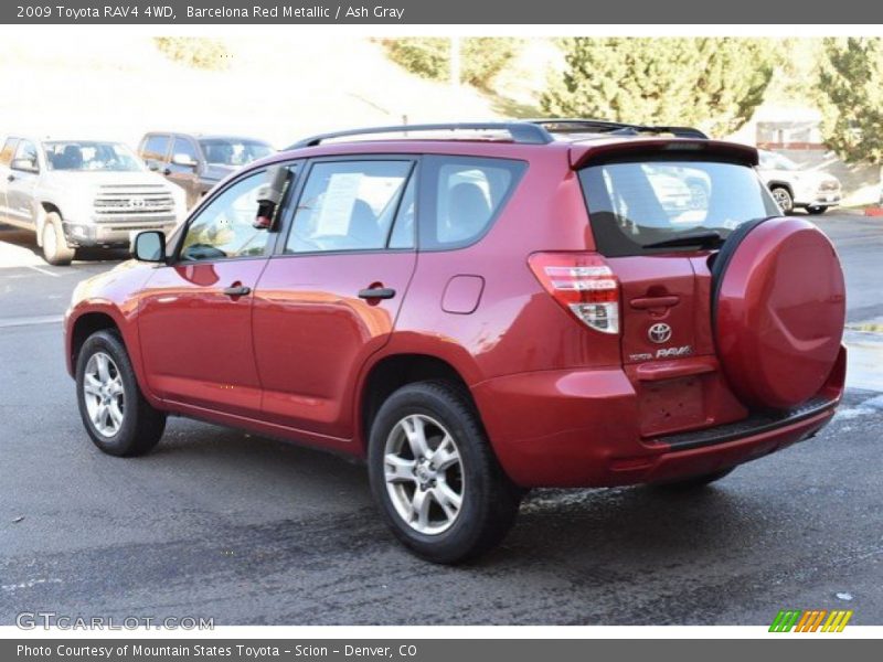 Barcelona Red Metallic / Ash Gray 2009 Toyota RAV4 4WD