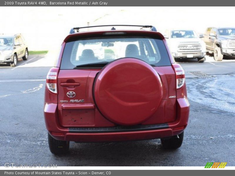 Barcelona Red Metallic / Ash Gray 2009 Toyota RAV4 4WD