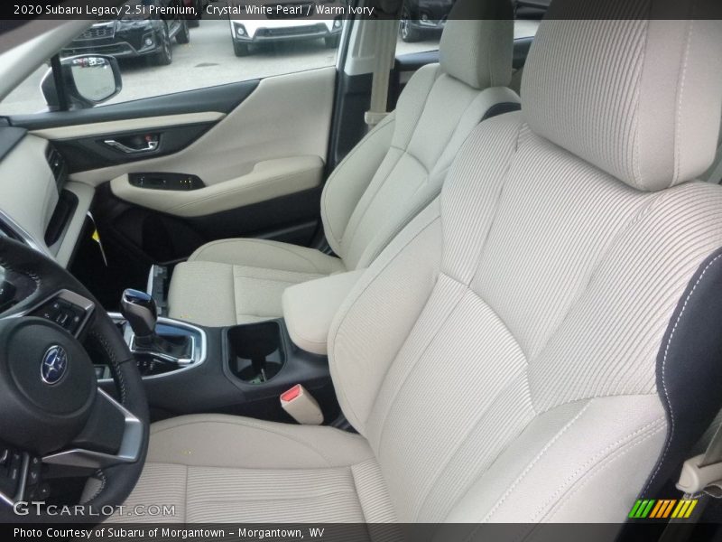 Crystal White Pearl / Warm Ivory 2020 Subaru Legacy 2.5i Premium
