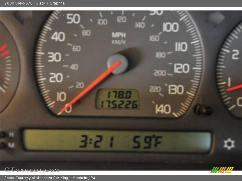 Black / Graphite 2000 Volvo S70