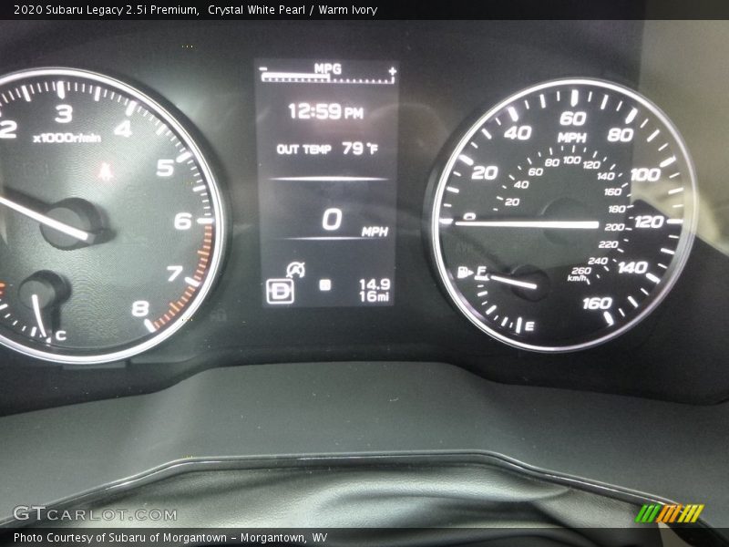 Crystal White Pearl / Warm Ivory 2020 Subaru Legacy 2.5i Premium