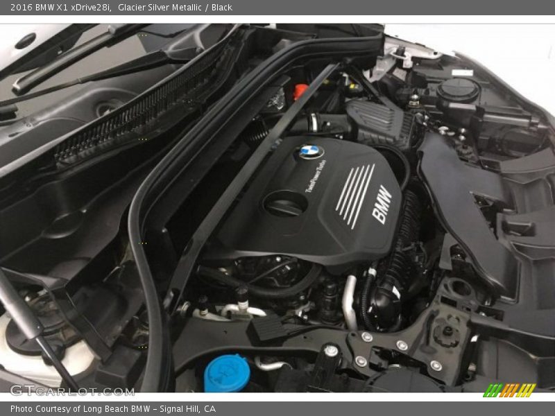 Glacier Silver Metallic / Black 2016 BMW X1 xDrive28i