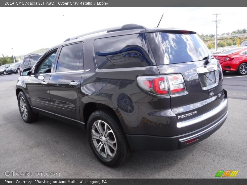 Cyber Gray Metallic / Ebony 2014 GMC Acadia SLT AWD