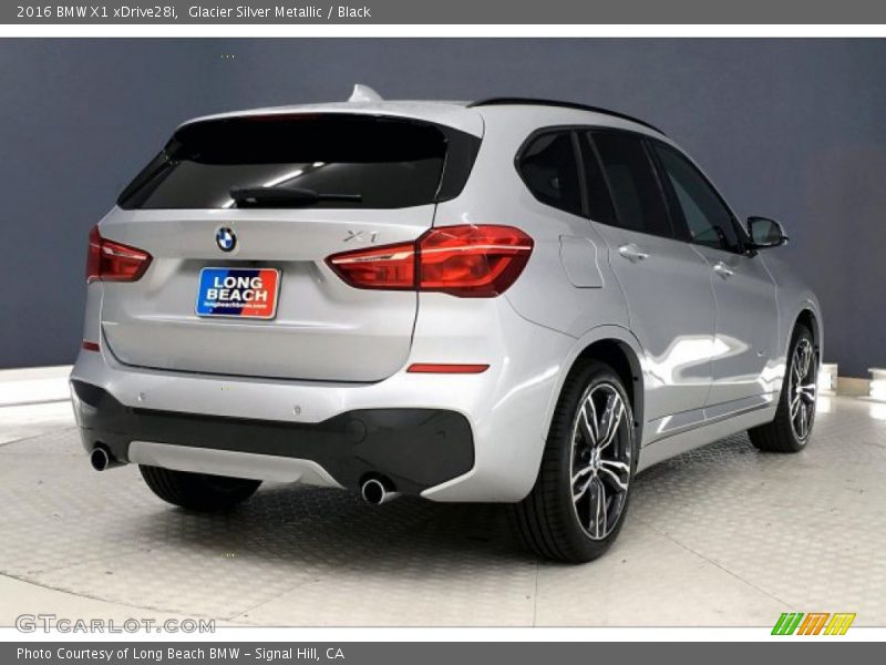 Glacier Silver Metallic / Black 2016 BMW X1 xDrive28i