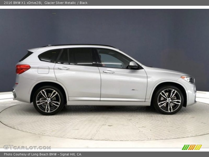 Glacier Silver Metallic / Black 2016 BMW X1 xDrive28i