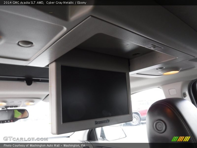 Cyber Gray Metallic / Ebony 2014 GMC Acadia SLT AWD