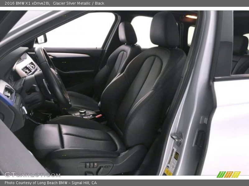 Glacier Silver Metallic / Black 2016 BMW X1 xDrive28i