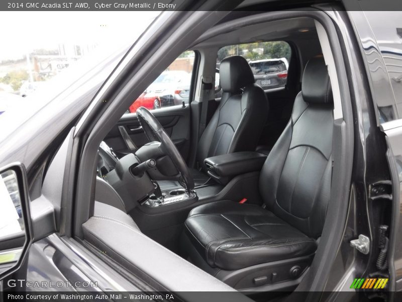 Cyber Gray Metallic / Ebony 2014 GMC Acadia SLT AWD