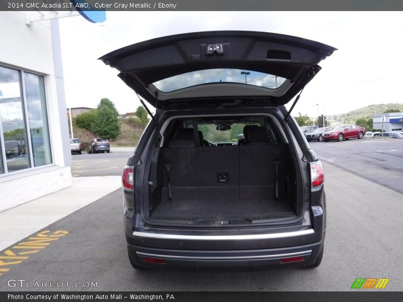 Cyber Gray Metallic / Ebony 2014 GMC Acadia SLT AWD