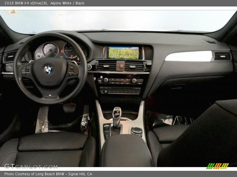Alpine White / Black 2016 BMW X4 xDrive28i