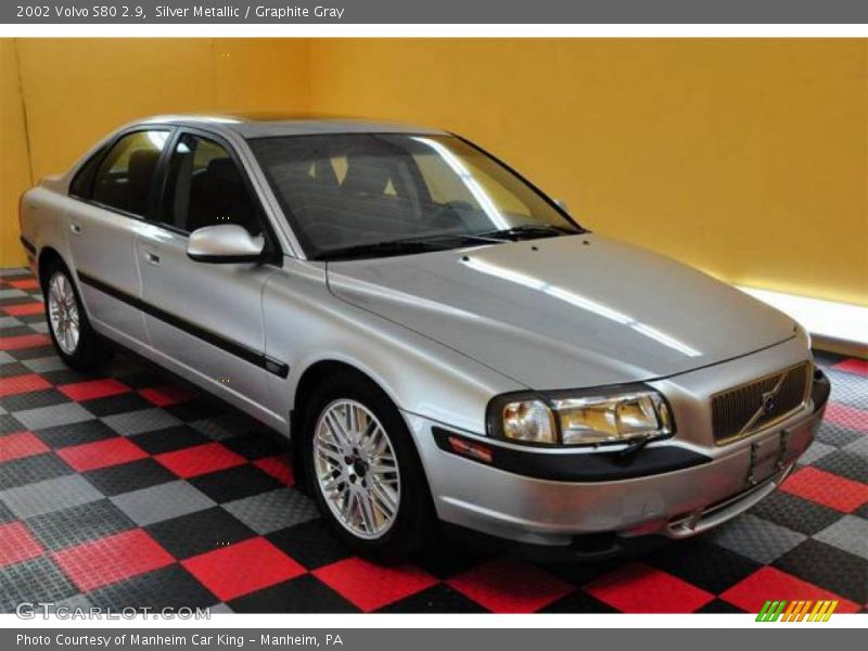 Silver Metallic / Graphite Gray 2002 Volvo S80 2.9