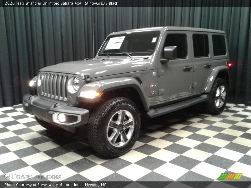 Sting-Gray / Black 2020 Jeep Wrangler Unlimited Sahara 4x4