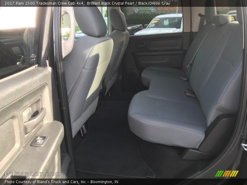 Brilliant Black Crystal Pearl / Black/Diesel Gray 2017 Ram 1500 Tradesman Crew Cab 4x4