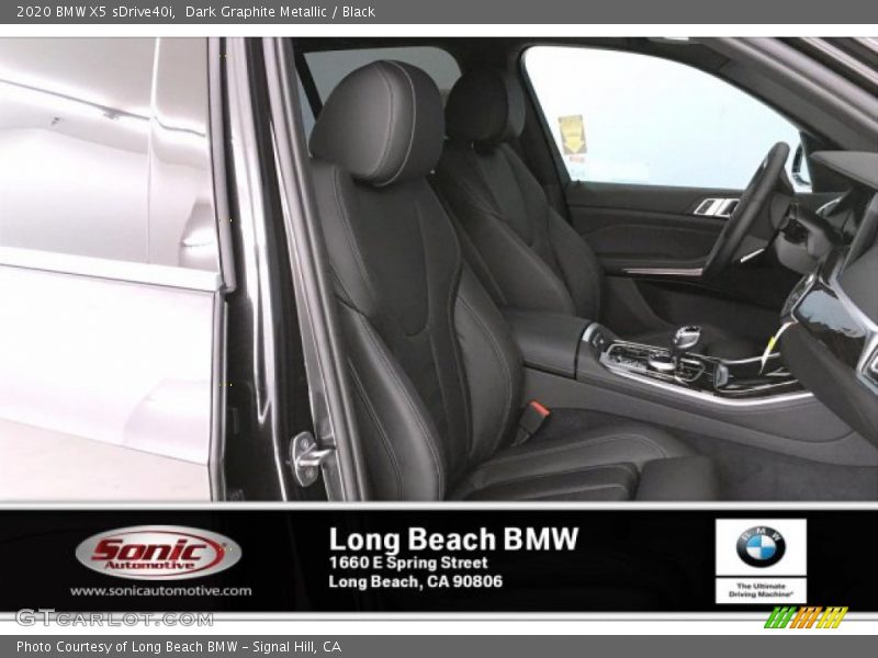 Dark Graphite Metallic / Black 2020 BMW X5 sDrive40i
