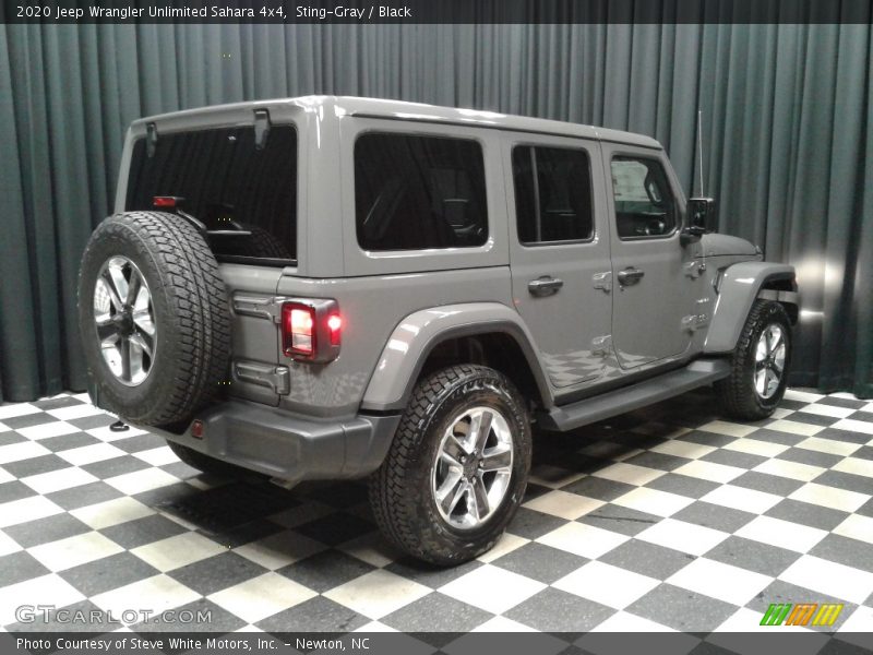Sting-Gray / Black 2020 Jeep Wrangler Unlimited Sahara 4x4