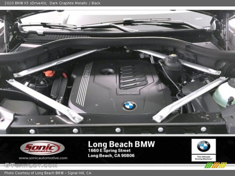 Dark Graphite Metallic / Black 2020 BMW X5 sDrive40i