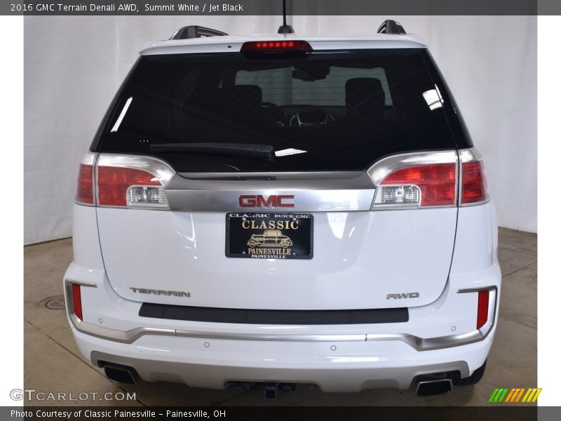 Summit White / Jet Black 2016 GMC Terrain Denali AWD