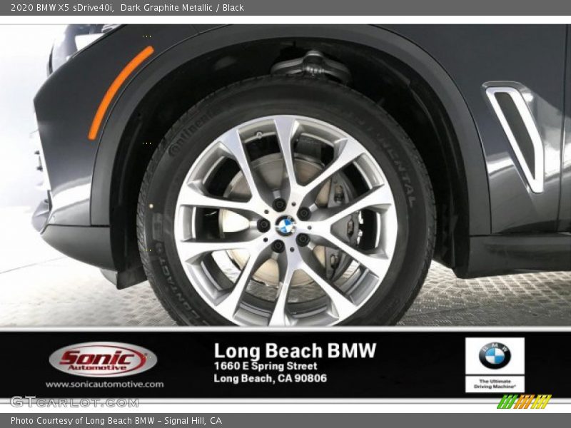 Dark Graphite Metallic / Black 2020 BMW X5 sDrive40i