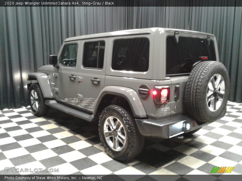 Sting-Gray / Black 2020 Jeep Wrangler Unlimited Sahara 4x4