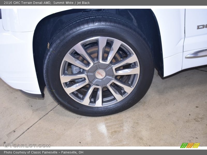 Summit White / Jet Black 2016 GMC Terrain Denali AWD