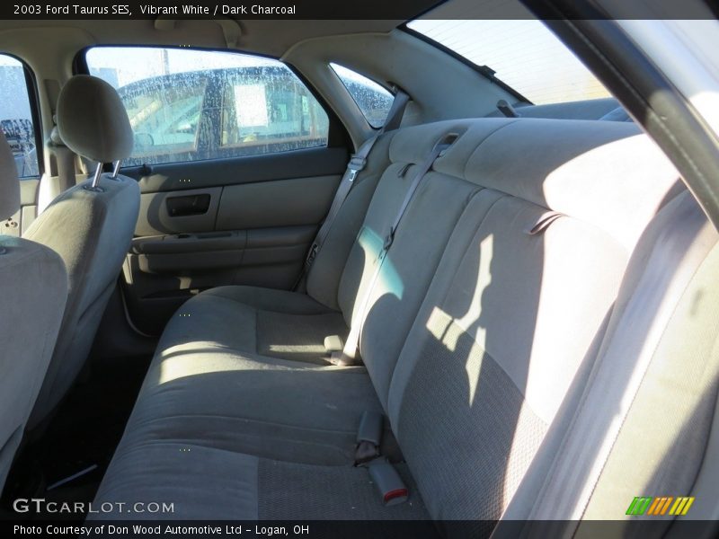 Vibrant White / Dark Charcoal 2003 Ford Taurus SES