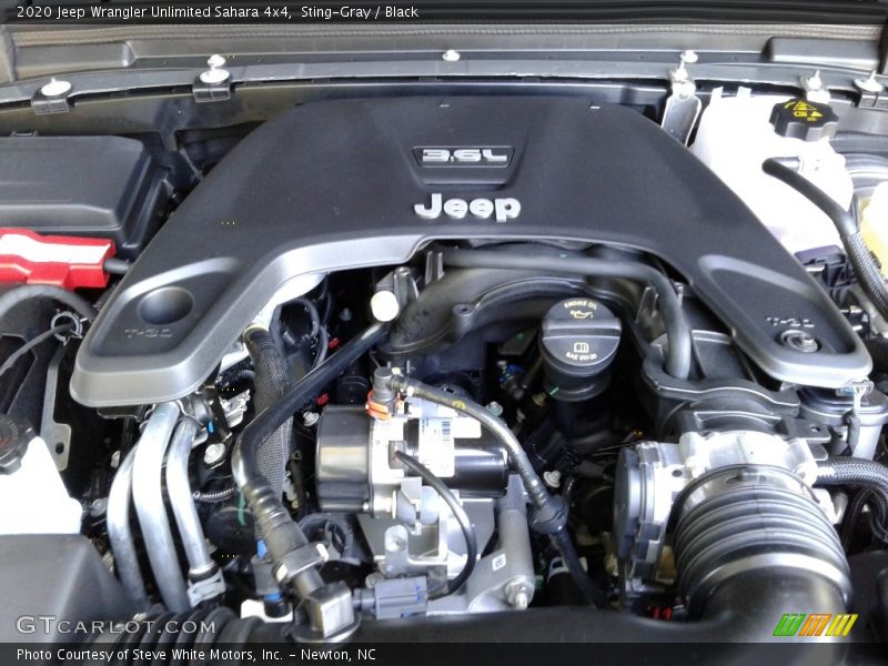 Sting-Gray / Black 2020 Jeep Wrangler Unlimited Sahara 4x4