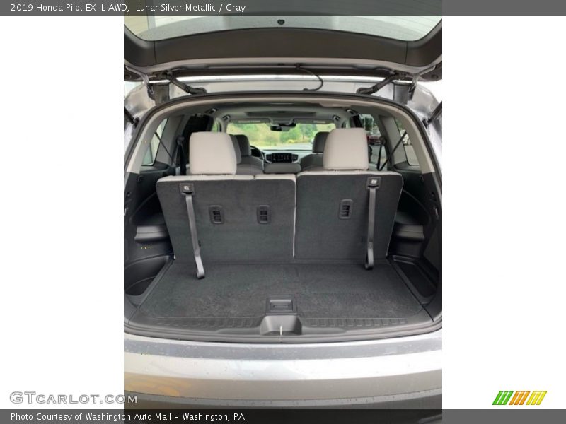 Lunar Silver Metallic / Gray 2019 Honda Pilot EX-L AWD