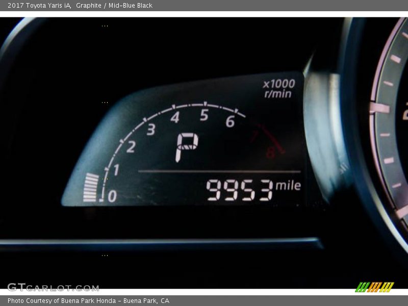 Graphite / Mid-Blue Black 2017 Toyota Yaris iA