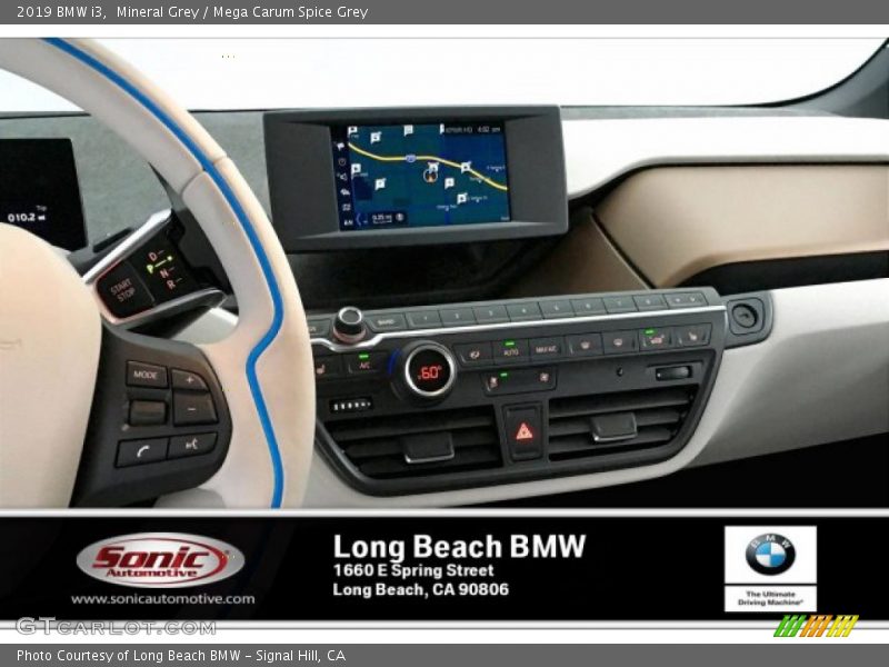Mineral Grey / Mega Carum Spice Grey 2019 BMW i3