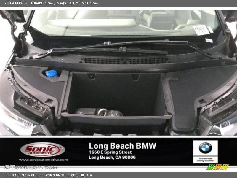 Mineral Grey / Mega Carum Spice Grey 2019 BMW i3