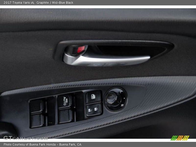 Graphite / Mid-Blue Black 2017 Toyota Yaris iA