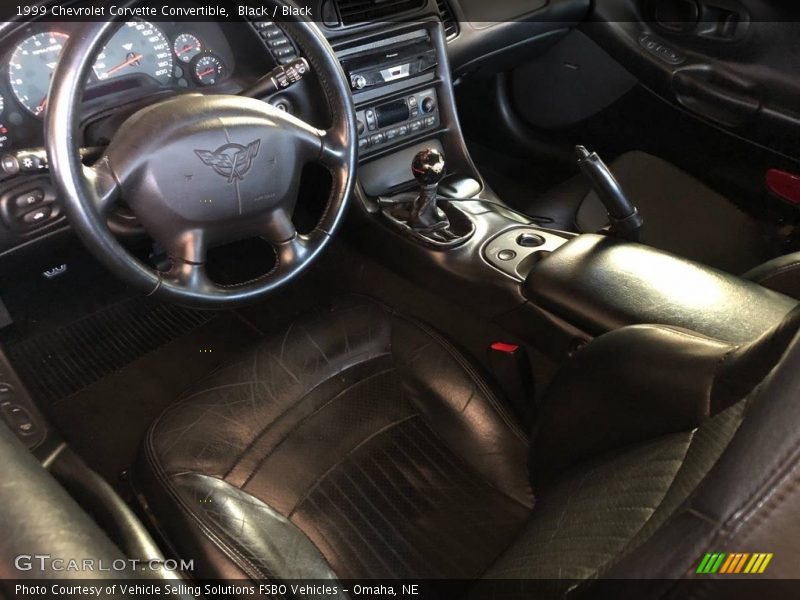 Black / Black 1999 Chevrolet Corvette Convertible