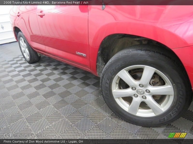 Barcelona Red Pearl / Ash 2008 Toyota RAV4 Limited 4WD