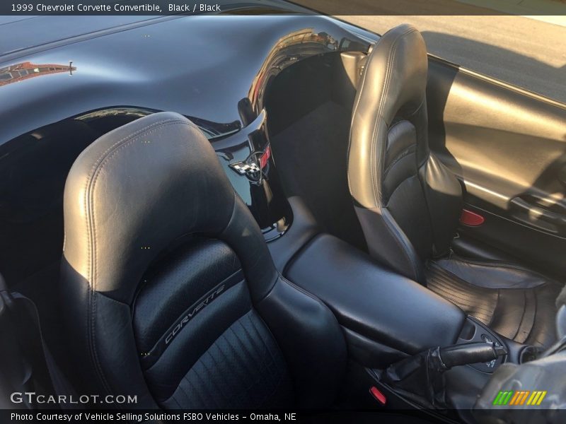 Black / Black 1999 Chevrolet Corvette Convertible