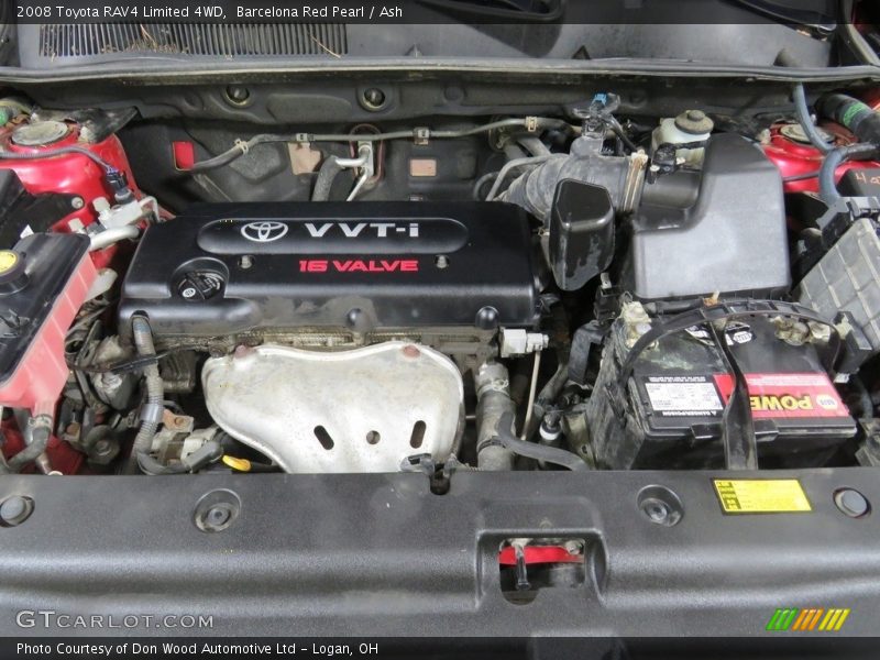 Barcelona Red Pearl / Ash 2008 Toyota RAV4 Limited 4WD
