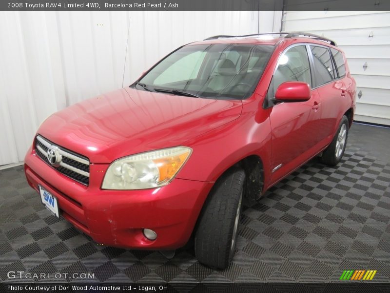 Barcelona Red Pearl / Ash 2008 Toyota RAV4 Limited 4WD