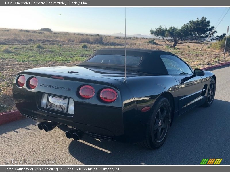 Black / Black 1999 Chevrolet Corvette Convertible