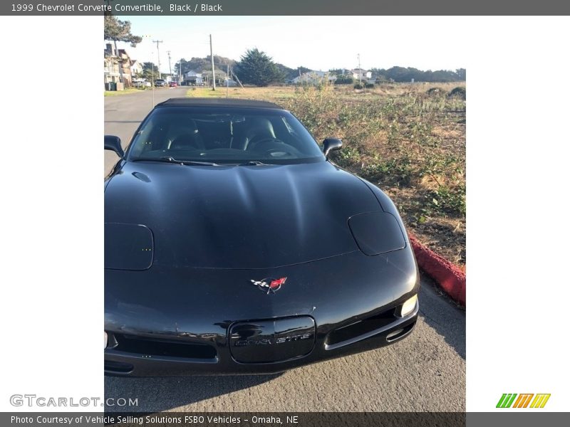 Black / Black 1999 Chevrolet Corvette Convertible