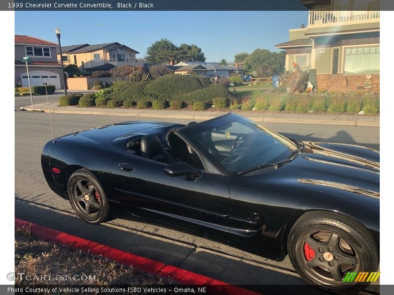 Black / Black 1999 Chevrolet Corvette Convertible