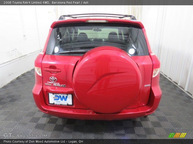 Barcelona Red Pearl / Ash 2008 Toyota RAV4 Limited 4WD