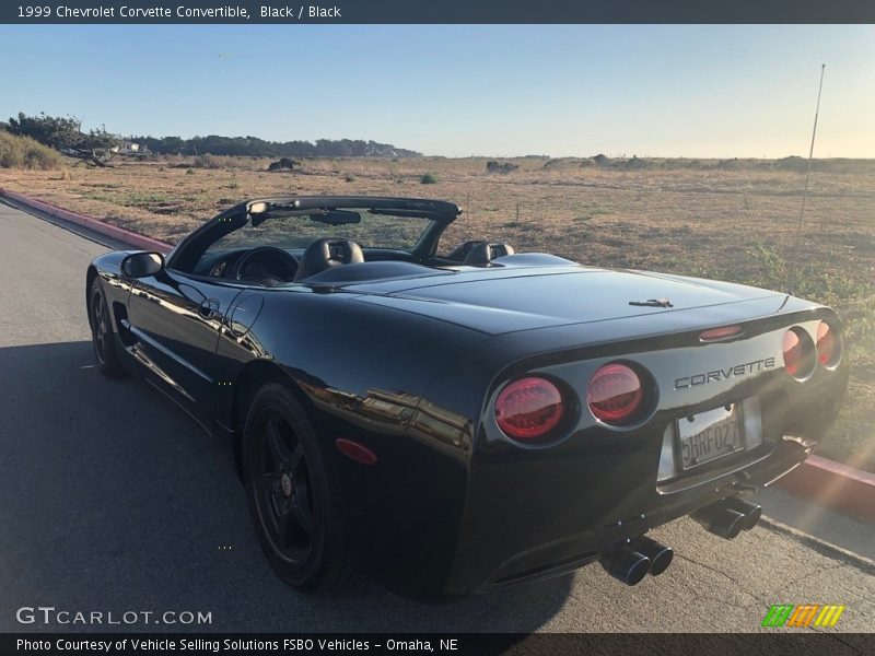Black / Black 1999 Chevrolet Corvette Convertible