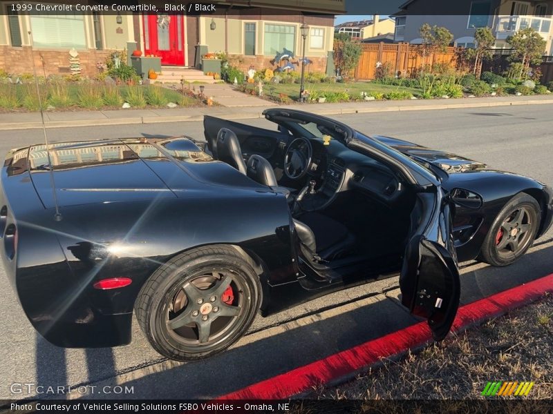 Black / Black 1999 Chevrolet Corvette Convertible