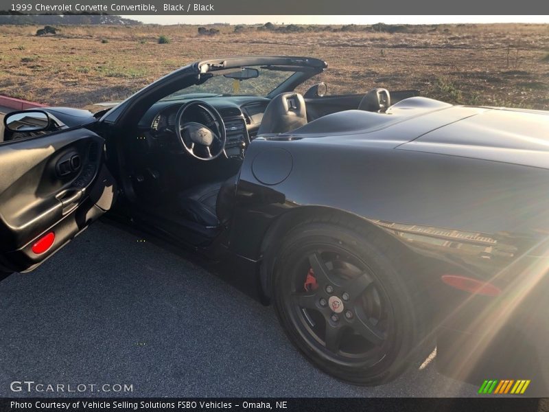Black / Black 1999 Chevrolet Corvette Convertible