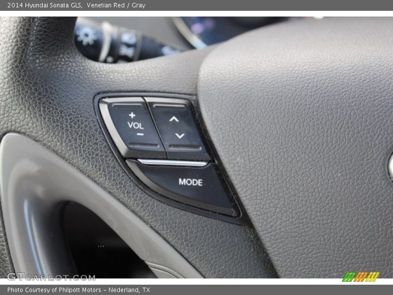 Venetian Red / Gray 2014 Hyundai Sonata GLS