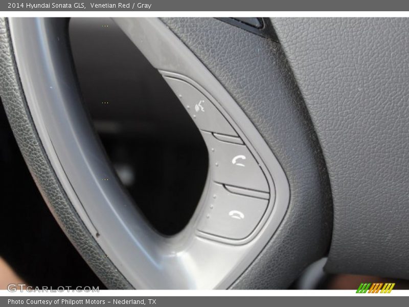 Venetian Red / Gray 2014 Hyundai Sonata GLS