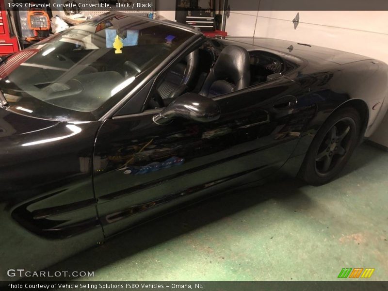 Black / Black 1999 Chevrolet Corvette Convertible