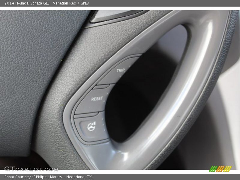 Venetian Red / Gray 2014 Hyundai Sonata GLS