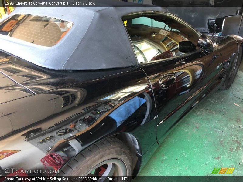 Black / Black 1999 Chevrolet Corvette Convertible