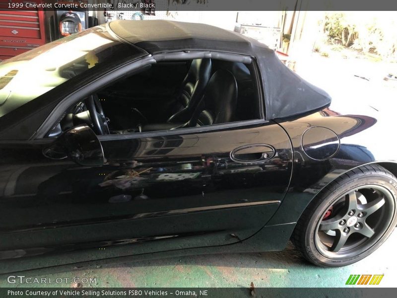 Black / Black 1999 Chevrolet Corvette Convertible